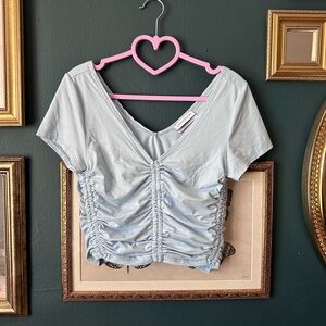 Urban ruched crop top
